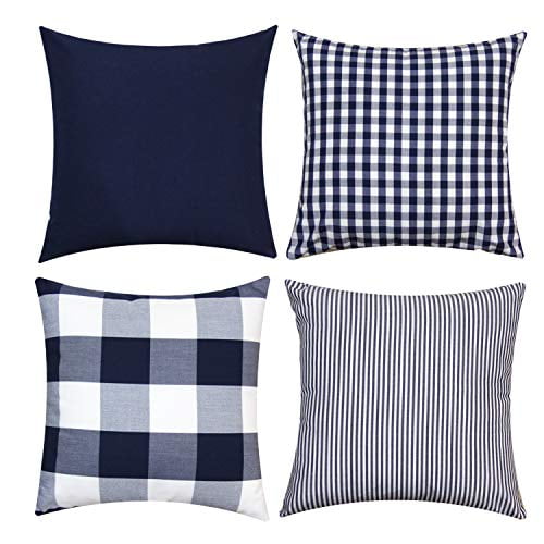 18/'/' Lattice Stripe Super Soft Pillow Case Sofa Car Home Decor Cushion Cover
